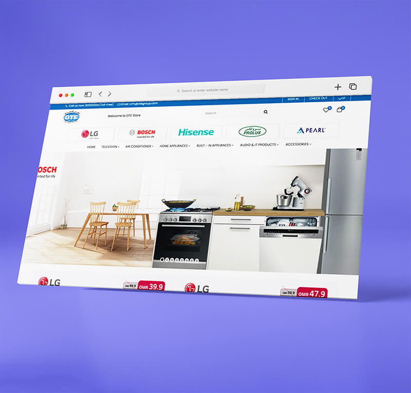 Ecommerce Website Design Kerala